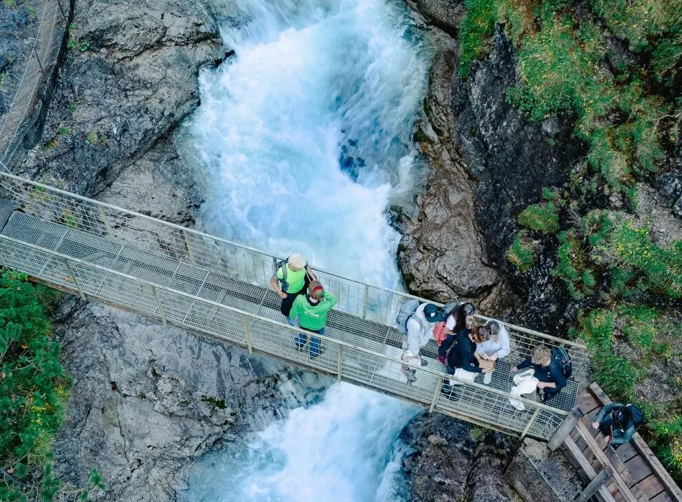 Escape trail The secret of the high alpine spirit