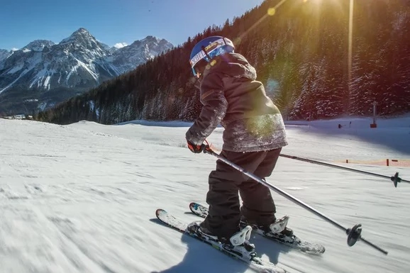 Impression snow park for young families